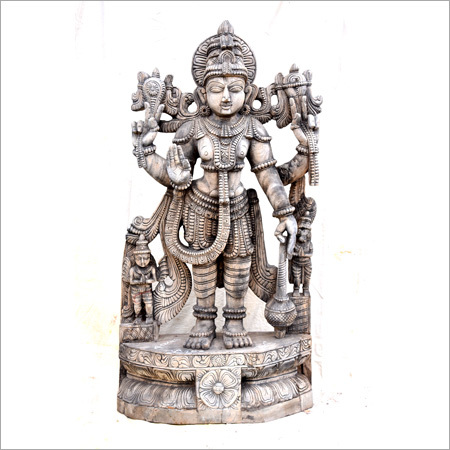 Metal Perumal Statue