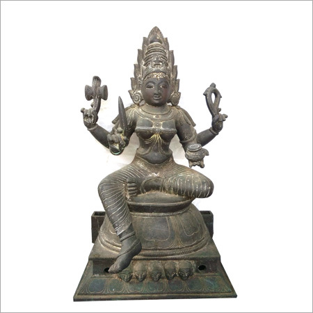 Metal Amman (Wax Mole Antique Panjalogam) Staute