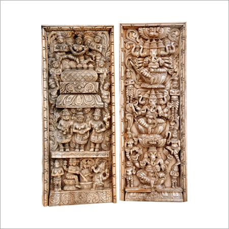 Wooden Ganesh In Various Pose