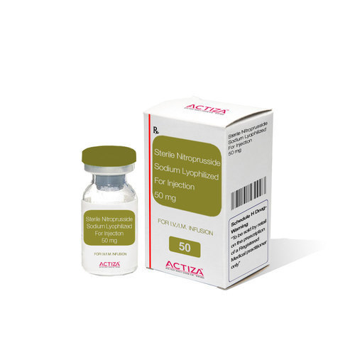 बाँझ नाइट्रोप्रासाइड सोडियम इंजेक्शन