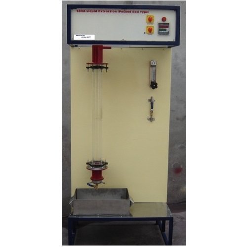 White And Red Solid Liquid Extraction Bed Type