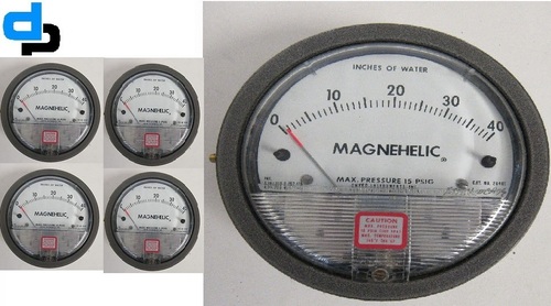 ड्वायर यूएसए मैग्नेहेलिक गेज 0 से 40 इंच Wc का नापने का दबाव: गैस