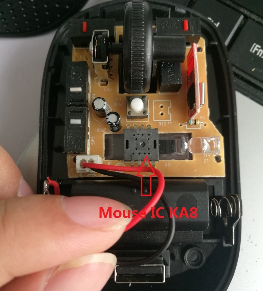 Wireless Mouse Ic Optical Sensor Ka8 Dip8l Warranty: 12 Months