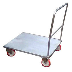 एसएस प्लेटफार्म ट्रॉली