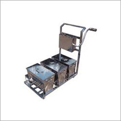 SS Mop Trolley - Stainless Steel Material, Lightweight Design | Low Maintenance, Rugged Construction, Easy Handling
