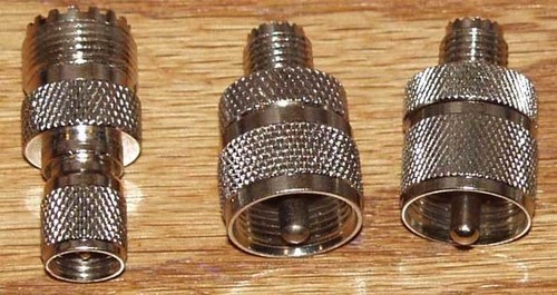 मिनी यूएचएफ (एम) से यूएचएफ (एफ) एडाप्टर 7.5GHZ