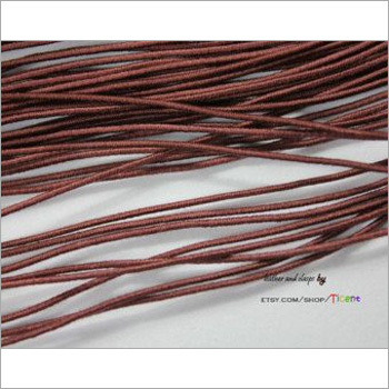 Dark Brown Cord Elastic