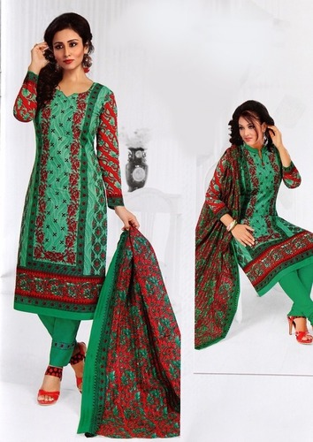 भारतीय कराची कॉटन ड्रेस सामग्री थोक