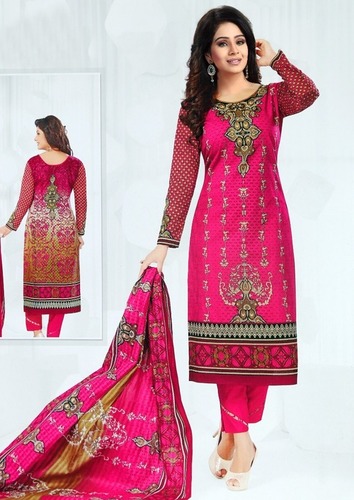 Fancy karachi cotton dress