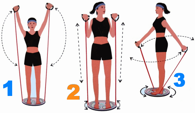 Twisting Disc Exerciser