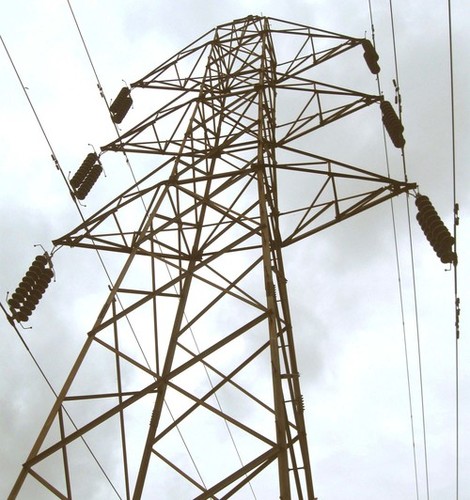 Electrical Transmission Tower - Stainless Steel, High-Voltage Capacity 155,000 - 765,000 Volt (V) | Designed for Stability Against Natural Calamities