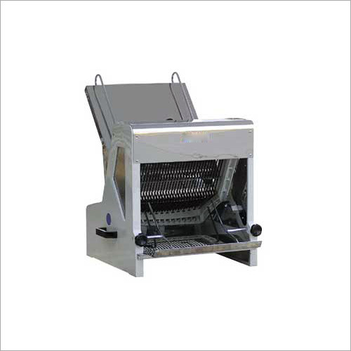 Bread Slicer - Stainless Steel, 650x740x780 MM , Semi Automatic Silver Design