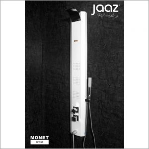 MONET - Steel Matte Shower Panel (Thermostatic)