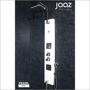 PEARL - Black Shower Panel