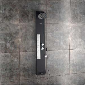 SHERRY - Black Shower Panel