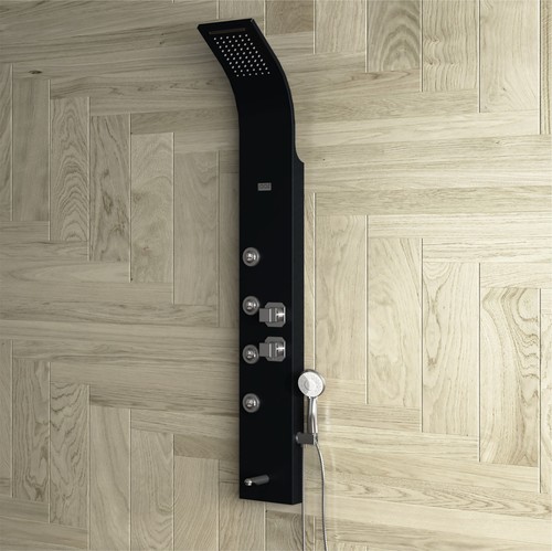 Rectangular Zion Thermostatic Shower Panel