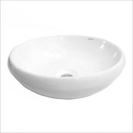 Cisco Table Top Wash Basin - Ceramic, 400x400x135 Mm, White | Above Counter Installation, One-piece Round Design, 6.6 Kg Weight