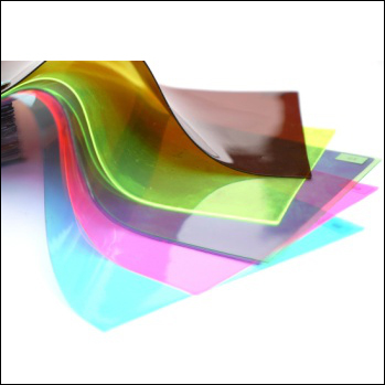 Glossy Finish Transparent Colored Rigid Pvc Film - Application: Packaging Stationery Printing