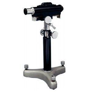 Black And Gray Vertical Reading Microscope