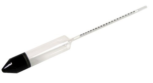 Petroleum Hydrometer - Black and White Design, 110V-220V Power Specifications | Precision Measurement Tool for Fluid Density Evaluation