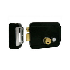 Electronic Lock - Aluminium, 4-10 Inch | Black and Silver, Stainless Steel Finish, Quality Assured