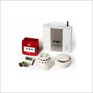 White And Red Fire Alarm System