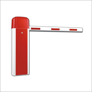 Red And White Boom Barrier