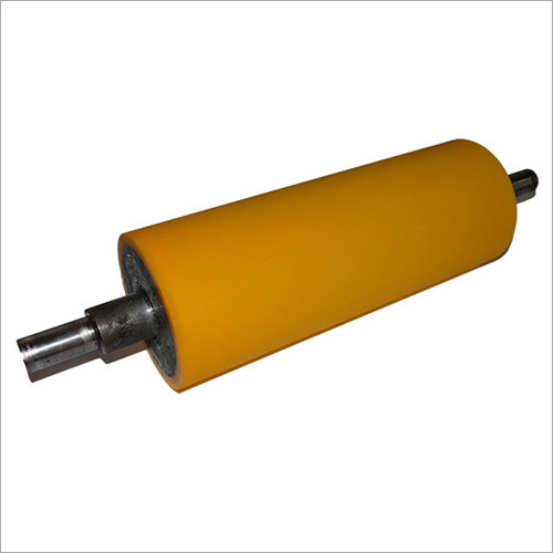 Polyurethane Roller - 200-800mm Length, 0-20 & 60-80 Meter Diameter | Silver & Yellow, Easy to Use, Shrinkage Resistant, Water Pressure Durable