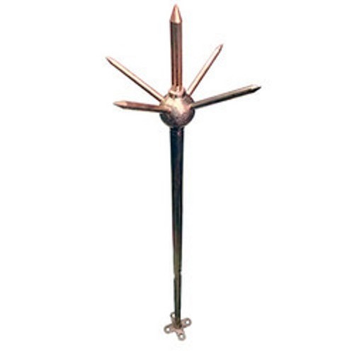 गोल्डन कॉपर लाइटनिंग रॉड