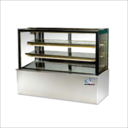 स्क्वायर ग्लास टाइप डिस्प्ले फ्रिज