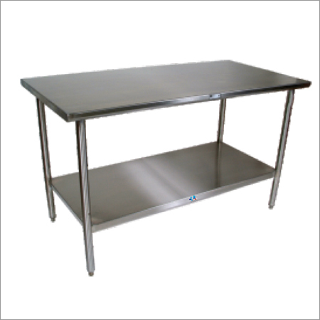 Work Table With 2 Shelf Application: Restaurant