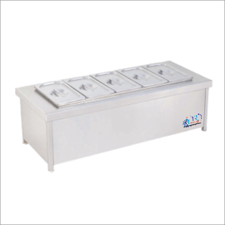 Bain Marie - Mild Steel, 1-5 Foot Width | Ideal for Restaurants and Hotels