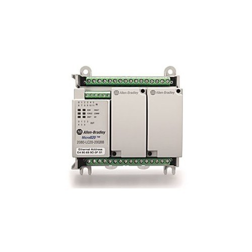 Allen Bradley Micro 820 2080-lc20-20qwbr Dimension(l*w*h): 3.54 X 4.09 X 2.95 Inch (In)