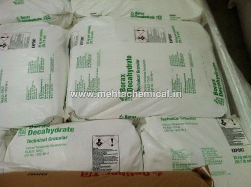 बोरेक्स डेकाहाइड्रेट कैस नं: 1303-96-4