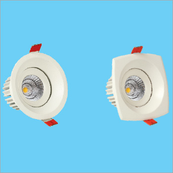 COB Spot Light - Aluminum, 50mm x 50mm | 3000K Color Temperature, 12V Voltage, 5W Power, 30 Degree Beam Angle, IP20 Rating