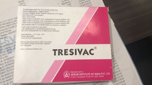 Mmr Vaccine Tresivac Injection