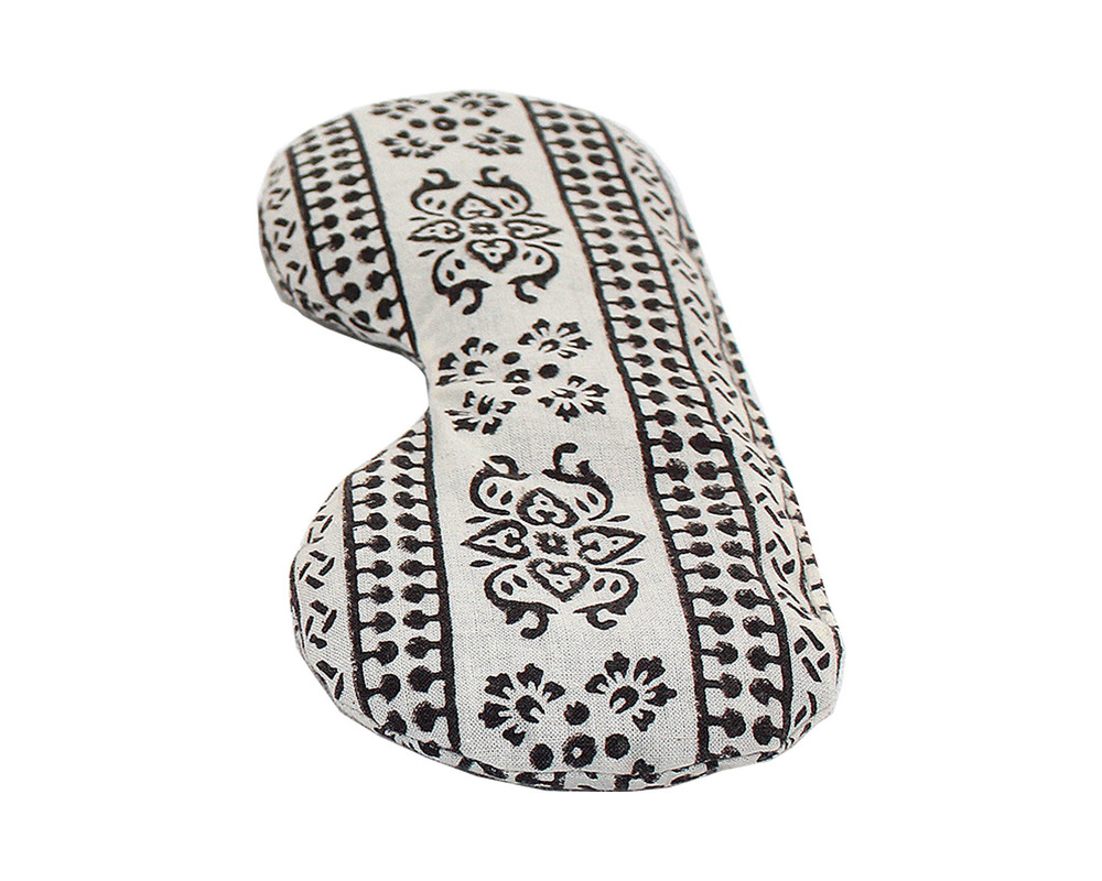 Best Eye Pillow Block Printed - Cotton Sheeting With Lavender Filling, 22x10 Cm, Custom Colors | Ideal For Yoga And Meditation