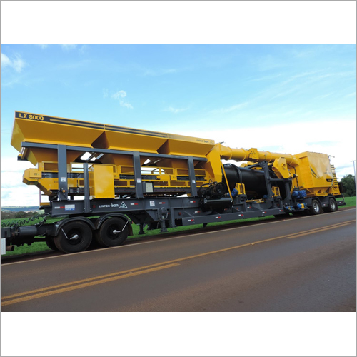 Counter Flow Mobile Asphalt Drum Mix Plant