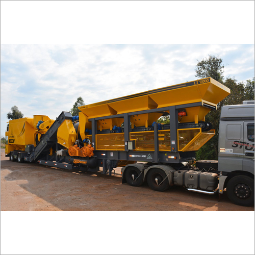 Continuous Mobile Asphalt Drum Mixing Plant