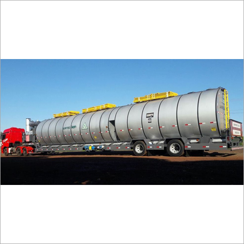 Mobile Asphalt Drum Mix Plant - Lx 14000, 120-160 Tph Capacity | Steel Material, Twin Shaft Mixer, Counterflow Dryer, Full Automatic Control System, Pulsating Filter, Low Maintenance Design
