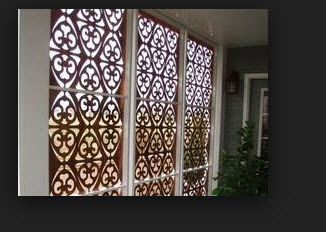 Brown Pvc Room Grills