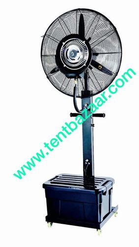Outdoor Mist Fans - Color: Black