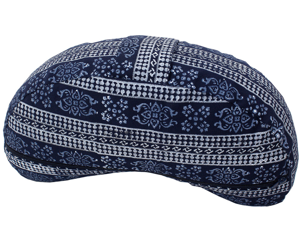 Customized Color Half Moon Cushion-Block Print