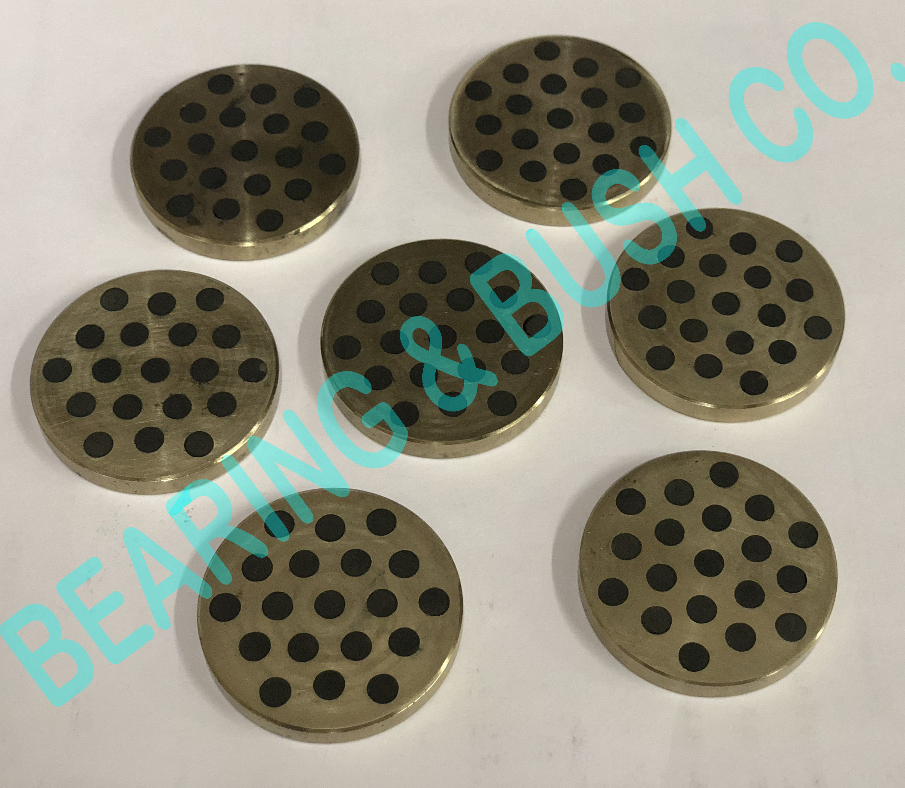 Graphite Filled Bronze Bushes - Continuous Cast Bronze, Cylindrical Shape | Self-lubricant, Maintenance Free, Excellent Wear Resistance, Corrosion Resistant