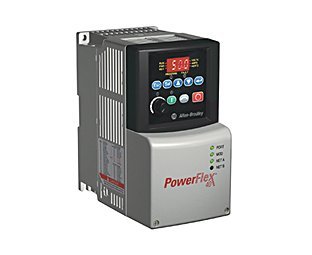 Powerflex 40 (22B-A2P3N104) Ac Drive, 240Vac, 1Ph, 2.3 Amps, 0.37 Kw, 0.5 Hp, Processing Type: Standard