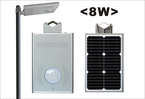8W सौर स्ट्रीट लाइट