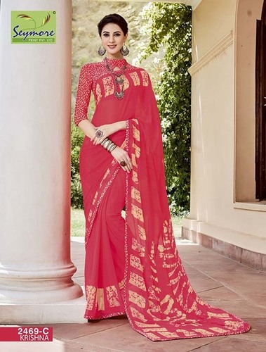 Red Daily Wear Saree