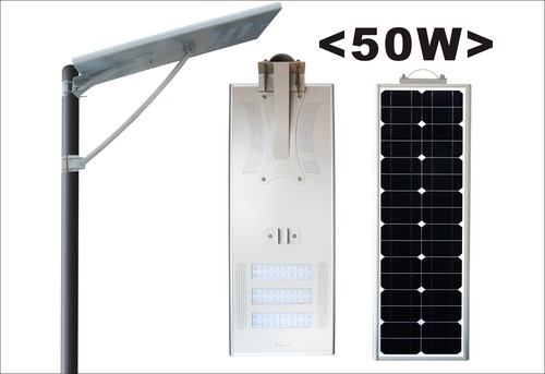 50W सौर स्ट्रीट लाइट