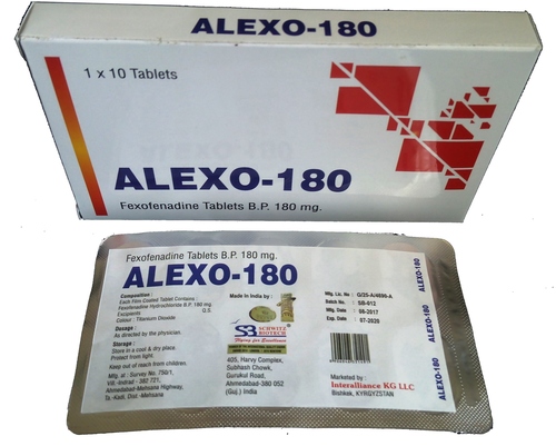 Fexofenadine Tablets Application: Commercial