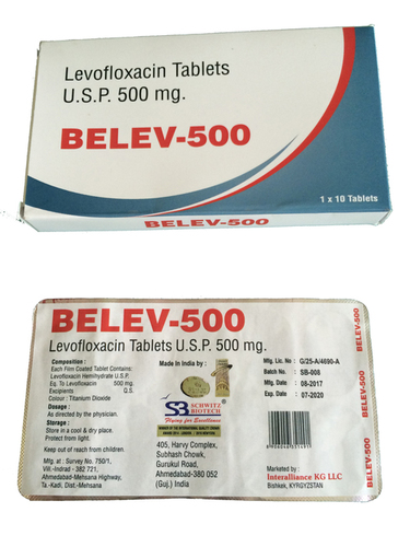 Levofloxacin Tablets Application: Commercial